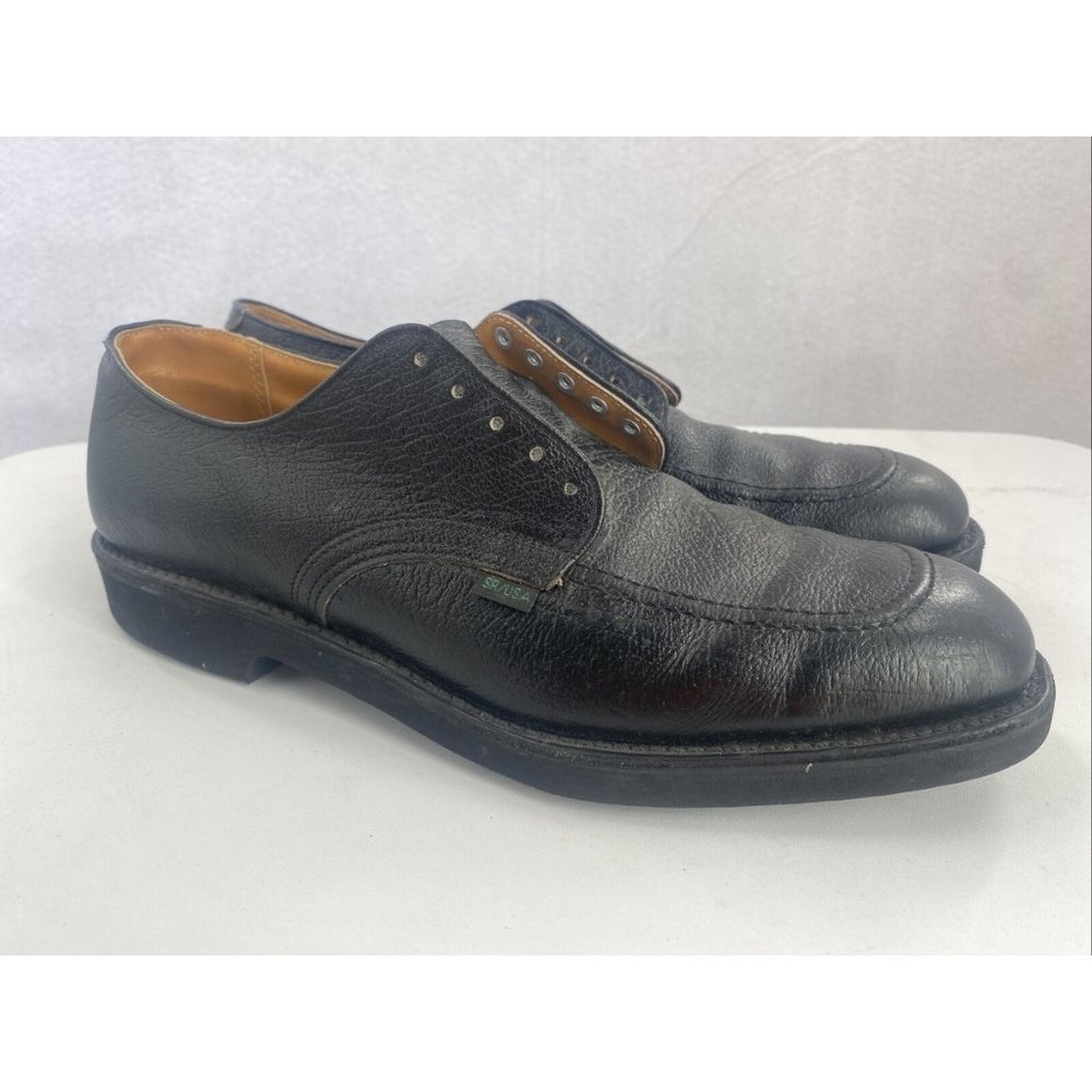 VTG Redwing Shoes 10246 USA Made 1950's Rockwell Postman Oxford 11.5 A Pebbled